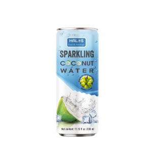 Halos sparkling coconut water 330ml high quality
