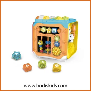 Multi-Function Baby Educational Activity Hexagon Cube Toy