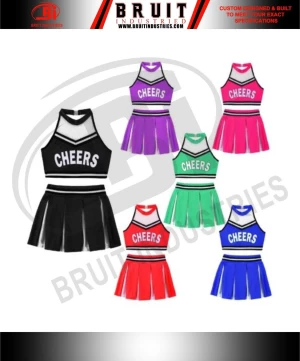 New cheerleading uniforms for kids all star cheer uniform dancing uniforms sublimated