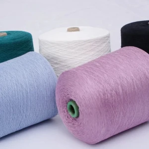 In Stock 28NM/2 50 Recycle polyester 50 acrylic blended yarn dyed wholesale