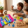 OEM Private Label Candy Mixed Fruit Flavor Cartoon Eyeball Candy