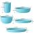 Import Lekoch Bamboo Tableware Eco-friendly bamboo plates for camping picnic party from China