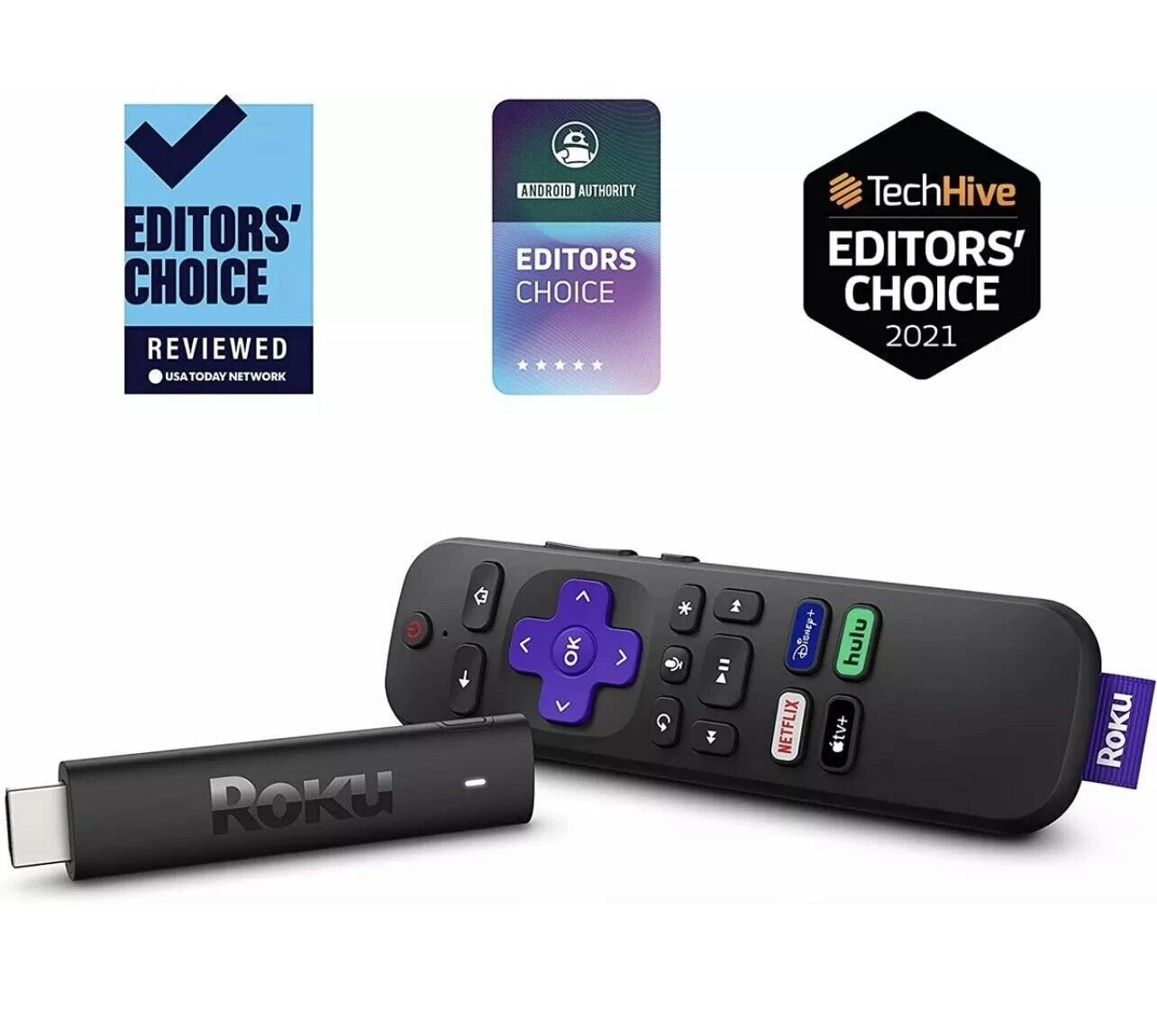 Buy New Voice Remote Roku Streaming Stick 2021 Device 4k Hdr Dolby