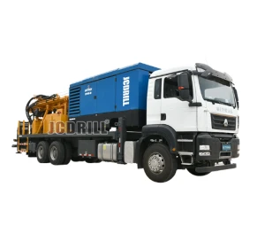 Hydraulic Pneumatic Truck Rotary Water Well Drilling Rig
