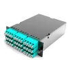 36-core LC fiber optic box, MTP/MPO fiber adapter box
