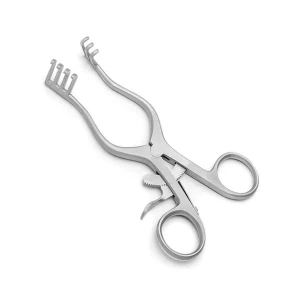 Weitlaner Retractor | Self-Retaining Stainless Steel | 16.5cm Blunt 3x4 Prongs | Orthopedic & Surgical Use