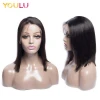 Bob Straight Brazilian Lace Front Human Hair Wigs For Black Women