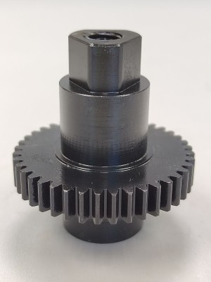 Spur gear cylindrical gear shaft