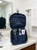 BSCI Certified Water-resistant Hanging Toiletry Bag for Men