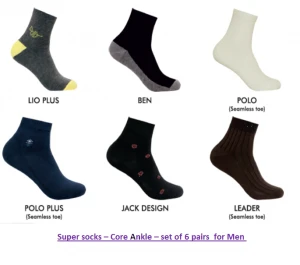 Men's socks- Core-Ankle-Model 2