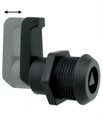 PV119 Ø19 Industry Plastic Locks , Latch lock