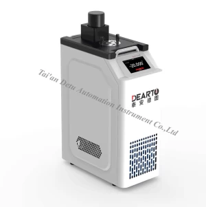 -40~180 deg C portable intelligent cryostat with oil bath