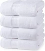 Durable Cotton Bath Towel 400 GSM Soft and Absorbent 27 by 54 Inches