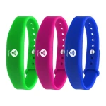 TK4100 Inductive RFID Silicone ID Wristband, Locker Number Bracelet for Sauna, Spa, Gym, Swimming Pool, Water Park & He