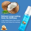 Coconut Shea Oil Hair Mousse Strong Hold Styling Foam Frizz Control for Curly Wig Curls and Wave Styling