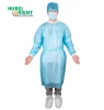 Knitted Cuffs Disposable Medical Use Non-woven Isolation Gown