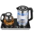 Import Factory SKD 1.8LGlass Electric Tea Kettle 1500W Hot Water with Auto Shut-Off 360 degree rotate from China