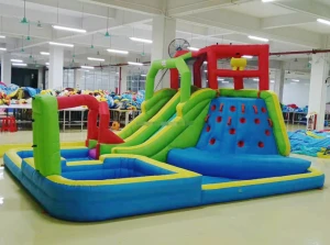 Fantasy Castle Inflatable Water Play Swimming Pool