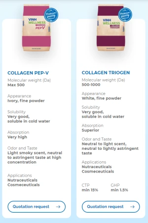 Vinh Wellness Collagen Pep-V and Triogen