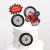 Import 1 Set Paperboard Fashion Motorcycle Theme Happy Birthday Cake Topper Boy Kids Favors Party Supplies  Candy Bar Cake Decoration from China