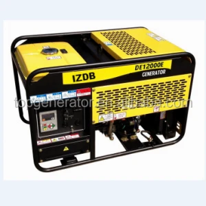 10 KW 12.5KVA Genset Japan Engine Two Cylinders Electric Home Gasoline Generator