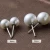 Import 100% Natural Freshwater Pearl Earring Jewelry 925 Sterling Silver Stud Earrings For Girls&Women from China