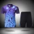 Import 100% polyester sport tennis sets wholesale custom printing men tennis polo shirts netball shorts from China