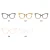 Import 10263 Superhot EyewearClear Lens Eyeglasses Frame Women Cat Eye Glasses from China