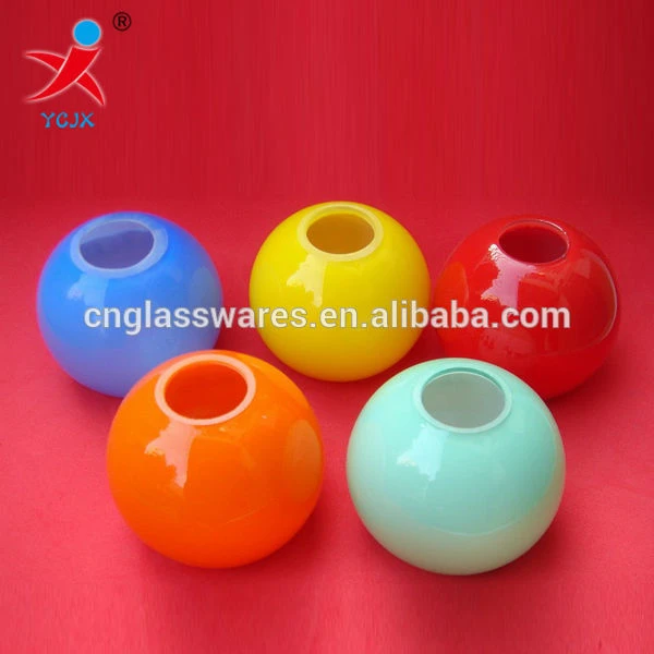 10CM COLORED GLASS BALL LAMP SHADES