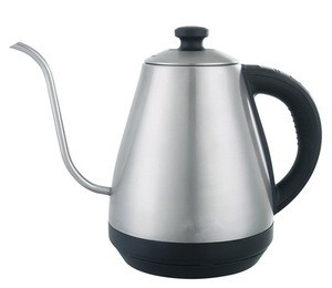1.0L 360 Degree Cordless Gooseneck Jug Electric Kettle with Digital Control on the Handle