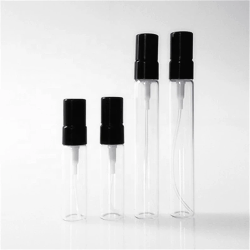 10ml empty tube round perfume glass spray bottle glass atomizer perfume bottle