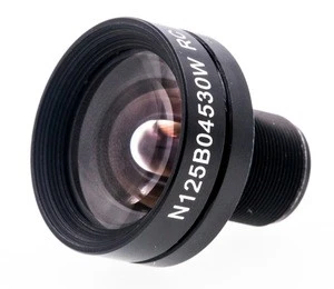 1/1.8 EFL8.0mm FOV60D no distorition lens with IR M12 mount