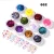Import 12 Colors DIY Nail jewelry supplies wholesale Laser Sequin Butterfly Moon-shaped Nail Accessories 3d Nail Art Decoration from China