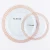 Import 125pcs Rose Gold Rim Individually Wrapped Plastic Dinnerware Set from China