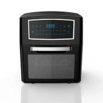 12L Air Fryer Toaster Oven With Removable Glass Door and Rotisserie/10 Preset function suit for as Seen on TV
