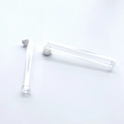 12mm to 30mm Diameter Custom Length Plastic Dispensary Smell Proof Package for Safe and Secure Storage Plastic PC Tube