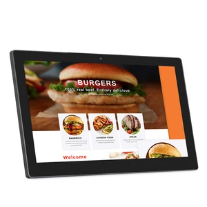15.6 inch HD LCD Display Panel Android Touch Screen Tablets Interactive Wall Mounted Screen