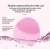 Import 16 Speed Silicone Ultrasonic Vibrating Face Massager Silicon Deep Clean Facial Cleanser For Skin Care from China