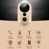 160 degree doorbell match with DINGDONG receiver and remote lock,smart home APP control wifi video doorbell,
