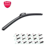 17 years windscreen wiper universal banana type wiper flat auto turning wiper insert