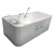Import 1.7M Sanitary ware bathroom acrylic bathtub free standing bathtub from China