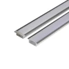 17x8(A)mm led profile bracket recessed installation led strip aluminum profile channel black or silver color led alu peril cover