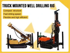 180m depth Water well drilling rig/ mine drilling rig / water drilling rig drilling 180m depth Model: FY-180