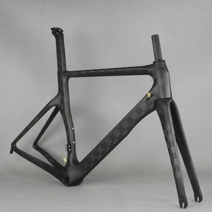 18k carbon Super Light Carbon Road Bicycle Frame with Carbon Road Bicycle Fork Seat Post TT-X2  Accept custom painting