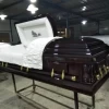 1937Kenwood dard mahogany coffin funeral wood casket supplies