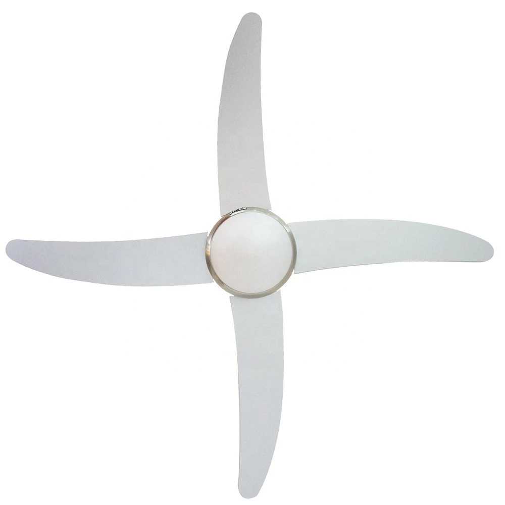 1stshine home appliance 52 inch remote control ceiling fans with light 4 MDF blades apartment cheap ceiling fan