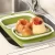Import 2 in 1 fruits vegetables wash and drain sink /Collapsible cutting board with dish tub from China