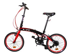 20 Inch Dolphin Steel  Frame Folding Bicycle   cheap style