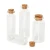 Import 200ml laboratory empty sample bottles test tube with wooden stopper from China