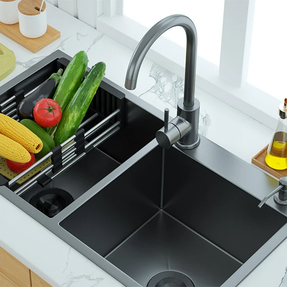 201 Modern Simple Competitive Price Handmade Topmount kitchen Sink